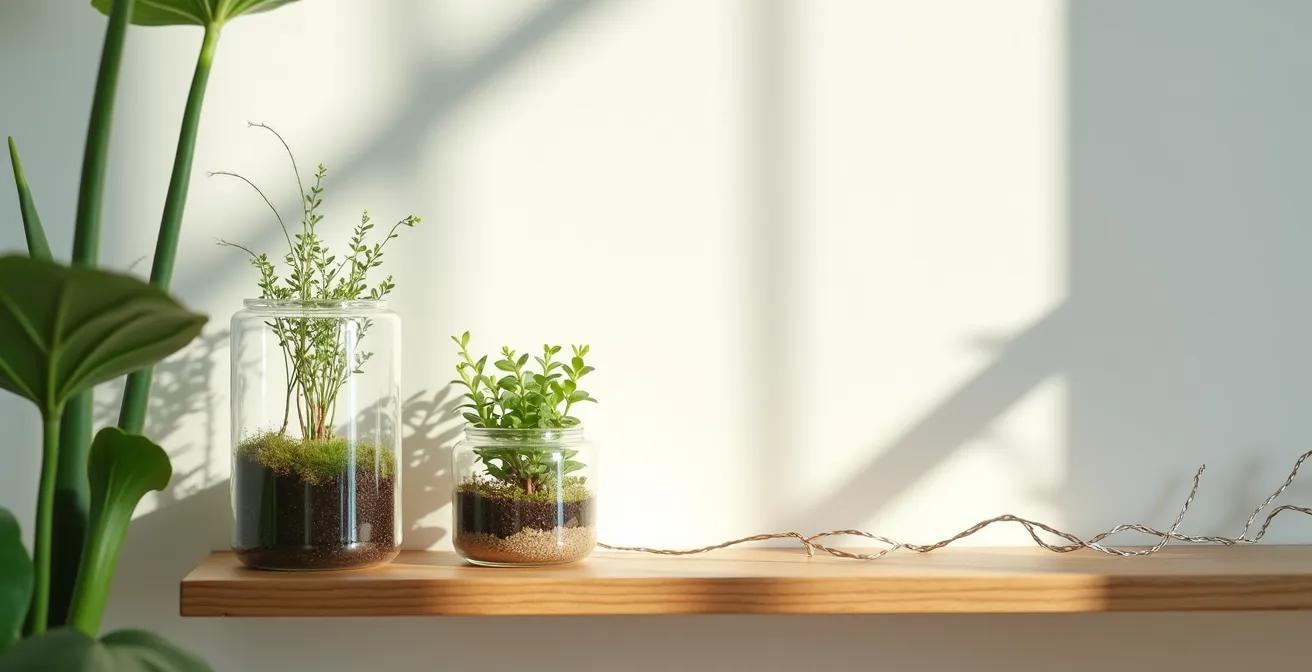 Illustration symbolique d'un jardin secret partagé entre deux partenaires